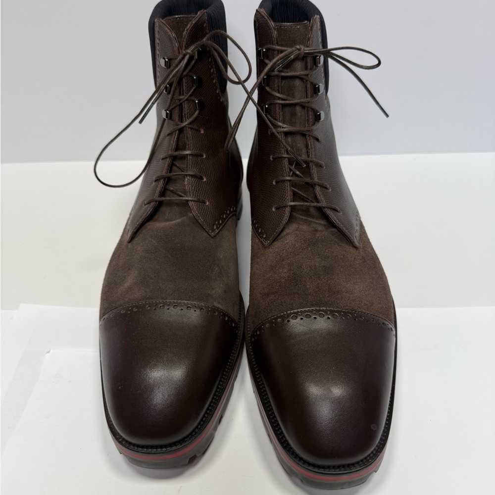 Christian Louboutin Dark Brown Men's Boots